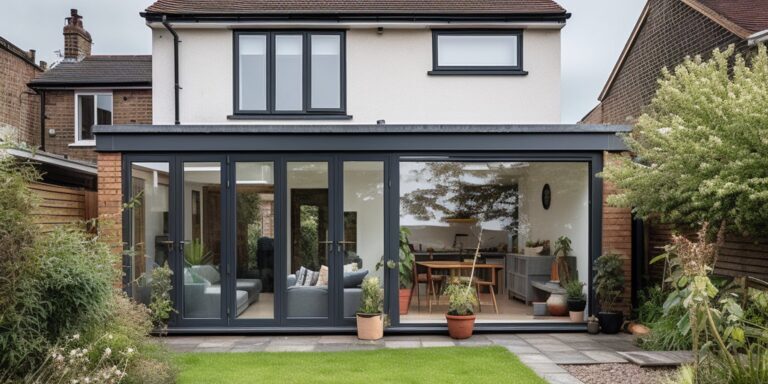 Modern extension with stunning glass conservatory by JB Carpentry & Construction.